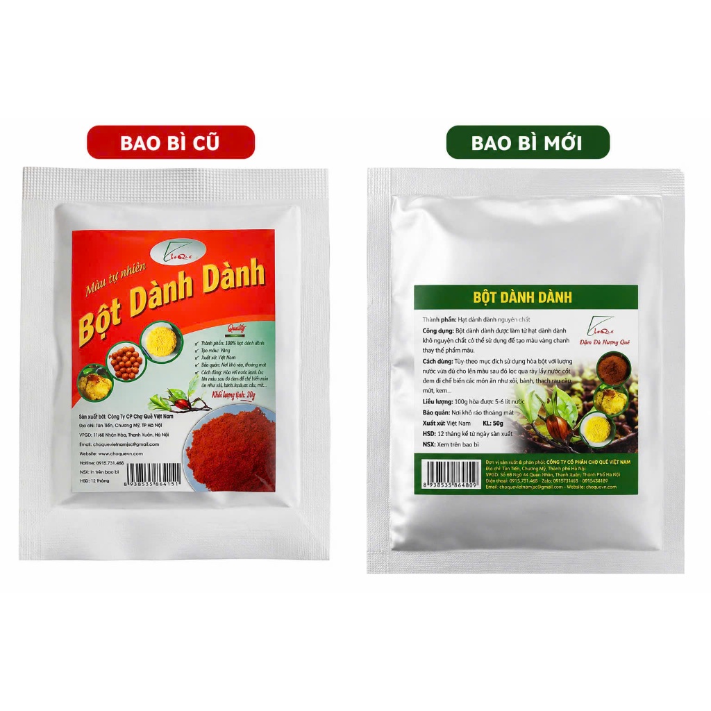 Bột Dành Dành 50g