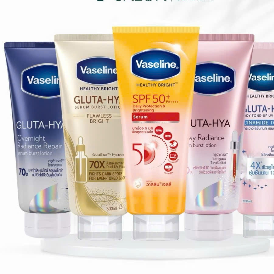 Dưỡng thể  Vaseline 300ml