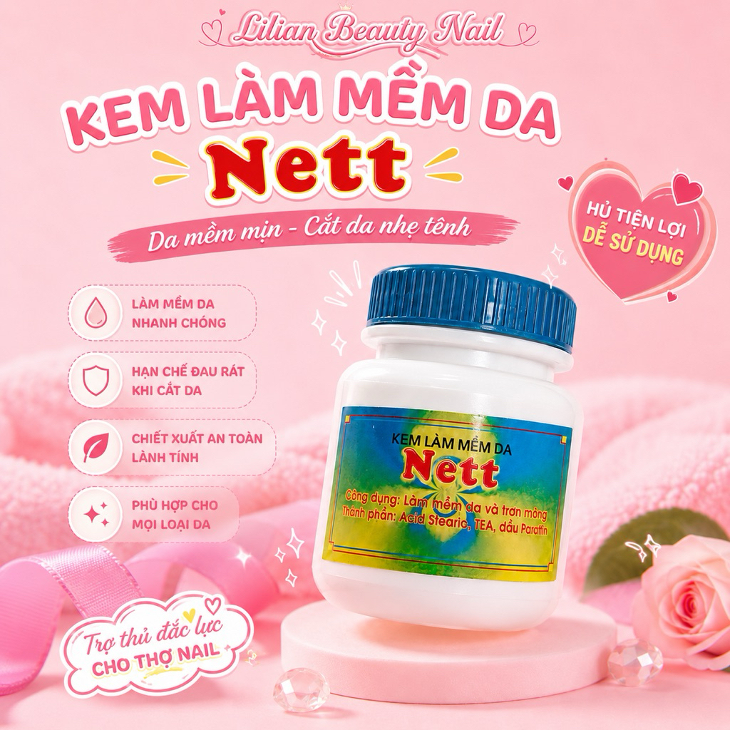 Nett - Kem làm mềm da, mềm móng