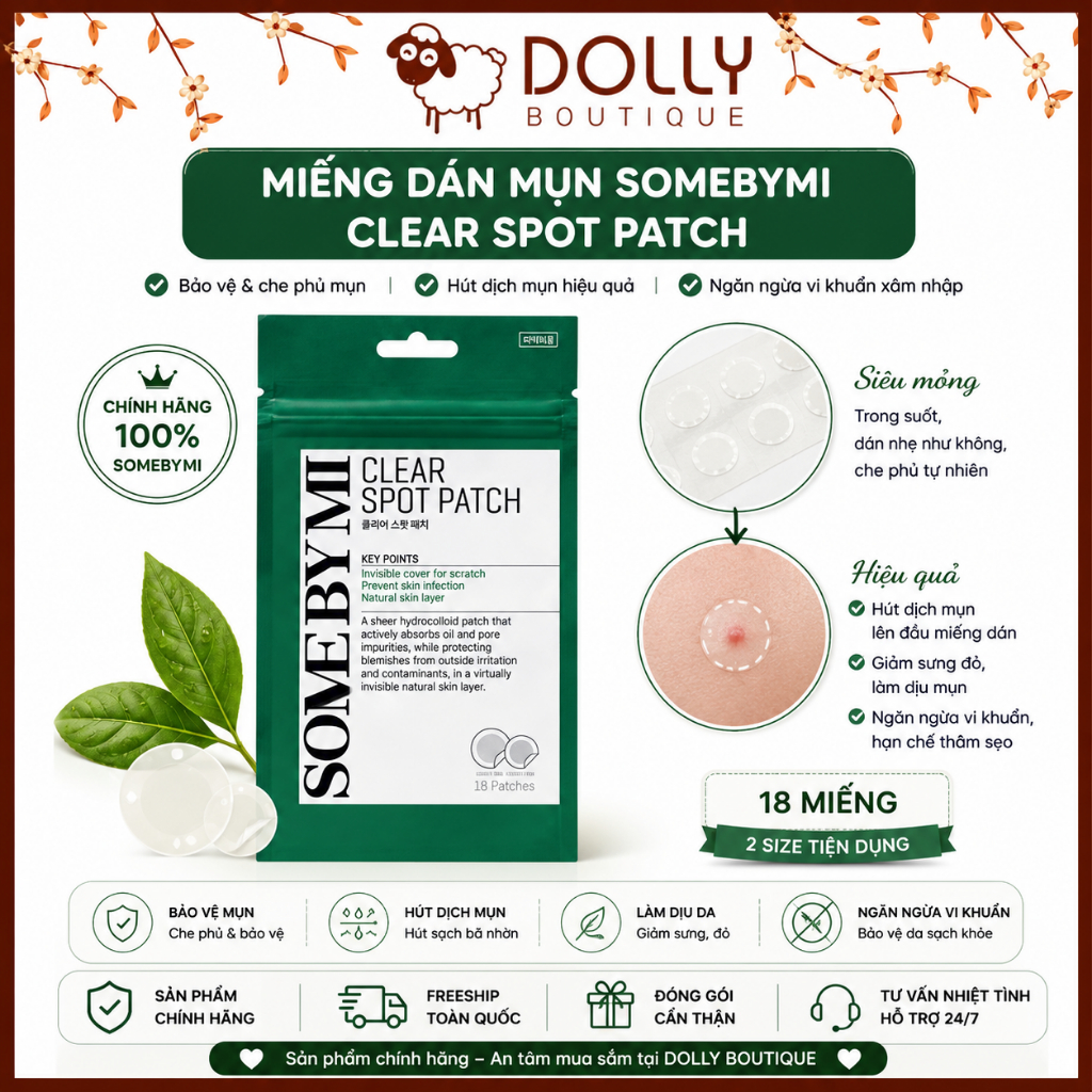 Miếng Dán Mụn Some By Mi Clear Spot Patch