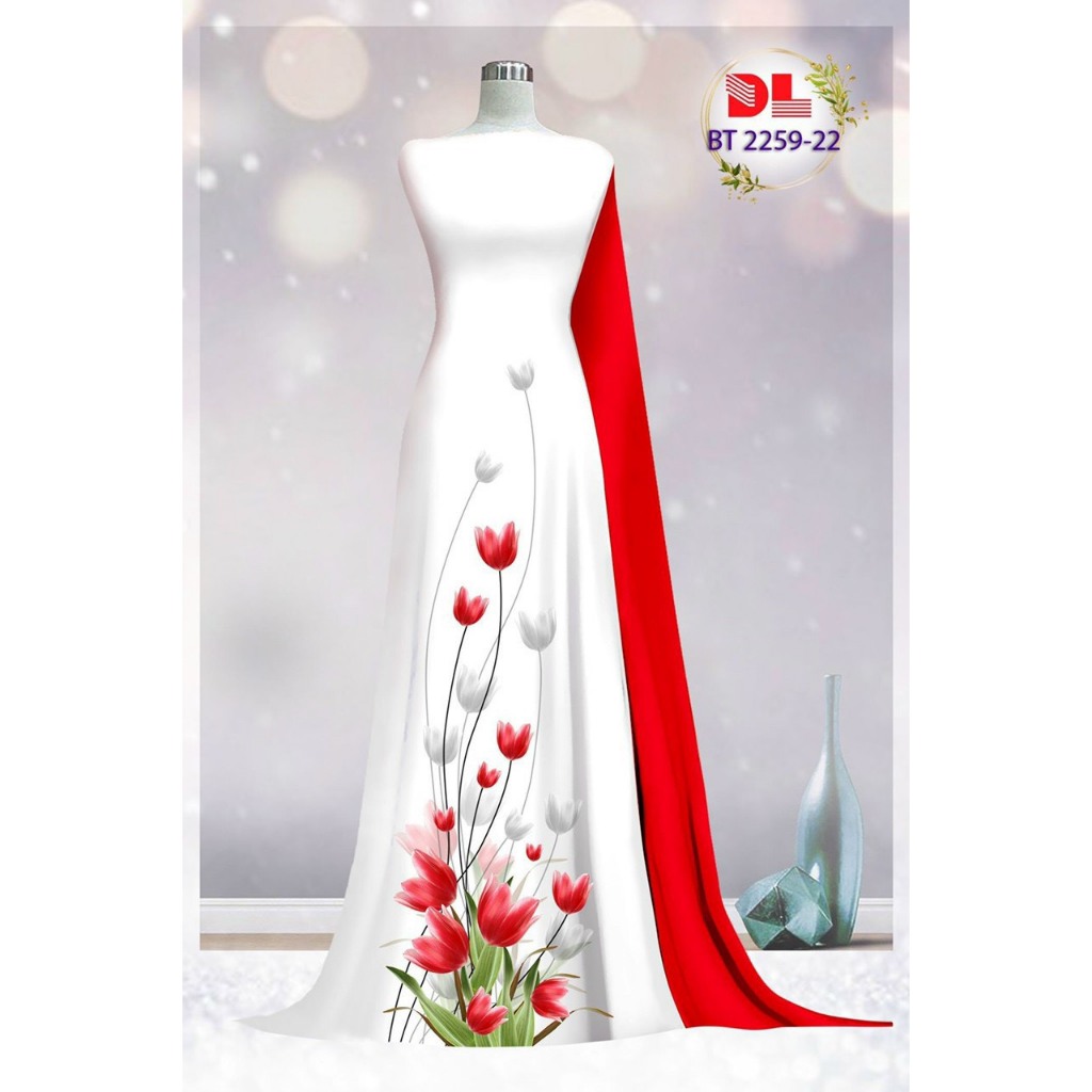 Vải áo dài in 3D