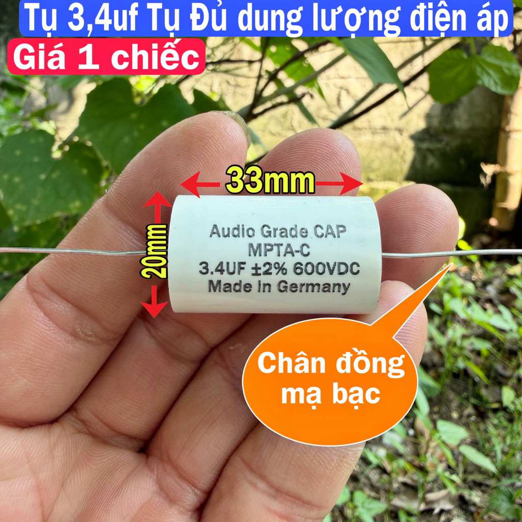 tụ 3.4uf xịn