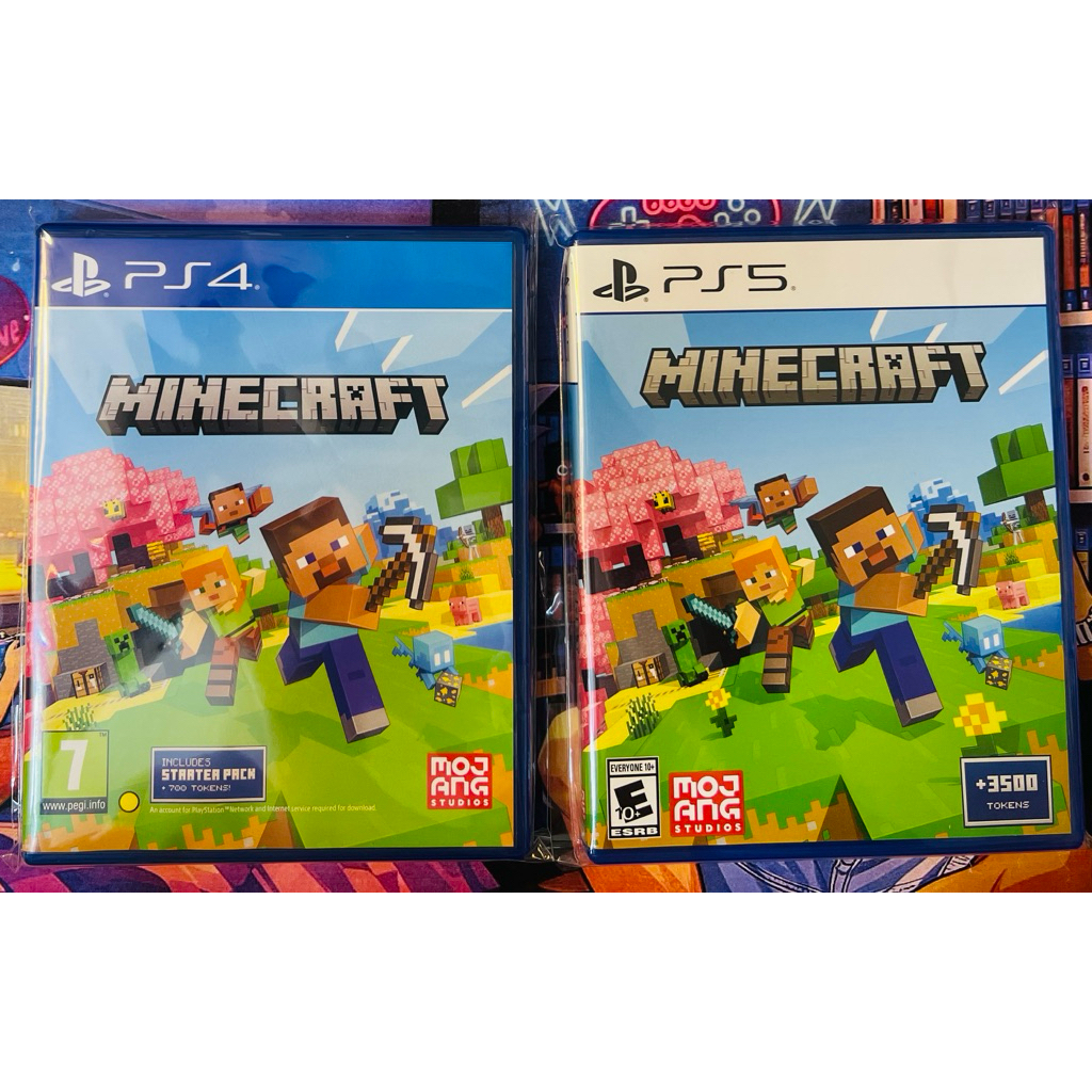 Đĩa Game PS4/PS5 :Minecraft (new)