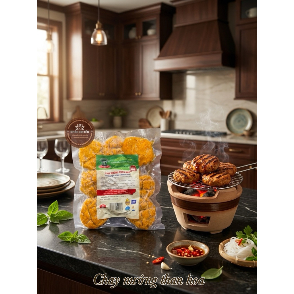Chay nướng than hoa 200g