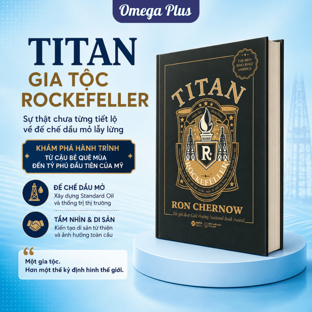 Sách - Titan - Gia tộc Rockefeller