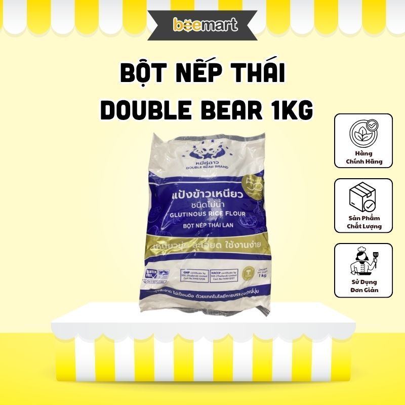 Bột Nếp Thái  DOUBLE BEAR 1kg