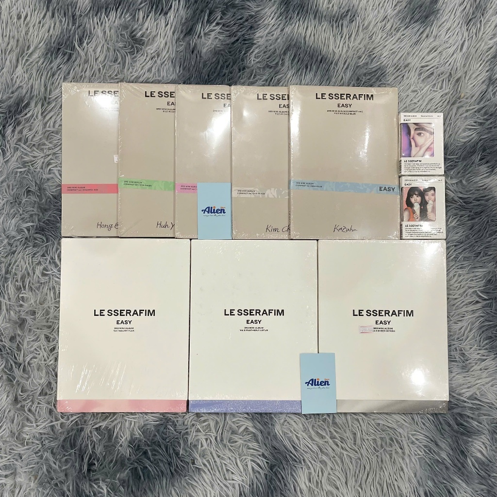 [𝗖𝗼́ 𝘀𝗮̆̃𝗻] 𝗟𝗘 𝗦𝗦𝗘𝗥𝗔𝗙𝗜𝗠 𝟯𝗿𝗱 𝗺𝗶𝗻𝗶 𝗮𝗹𝗯𝘂𝗺 - "𝗘𝗔𝗦𝗬"