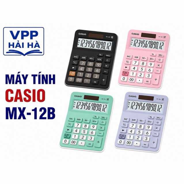 Máy tính Casio MX12B-BK