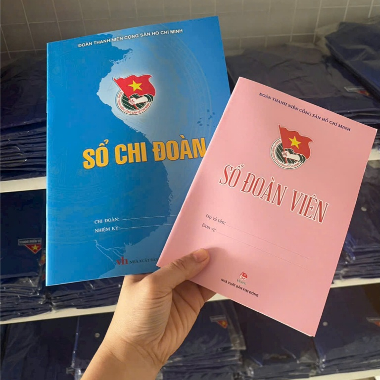 Sổ CHI ĐOÀN MÀU XANH ( 1 CUỐN)