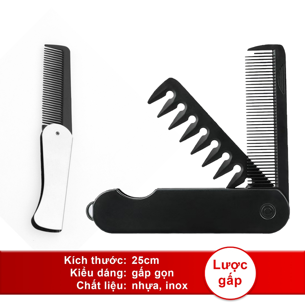 Lược gấp bỏ túi tạo kiểu tóc
