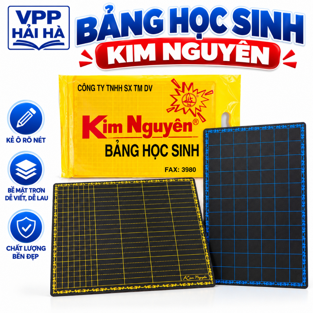 COMBO 2 CÁI - Bảng đen học sinh Kim Nguyên