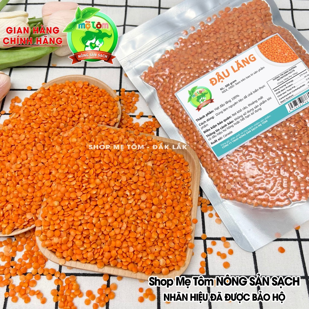 ĐẬU LĂNG ĐỎ shop mẹ Tôm (CÓ XUẤT HÓA ĐƠN CÔNG TY)