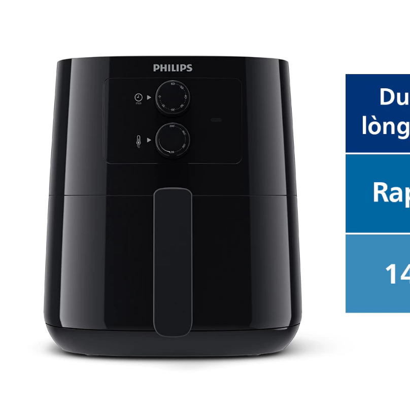 [GoodHome] - Nồi Chiên Không Dầu Philips HD9745 - Hàng mới bảo hành chính hãng