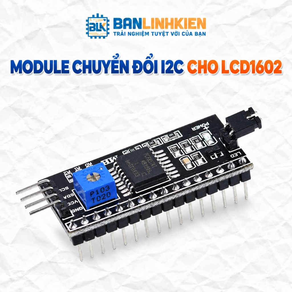 Module Chuyển Đổi I2C Cho LCD1602