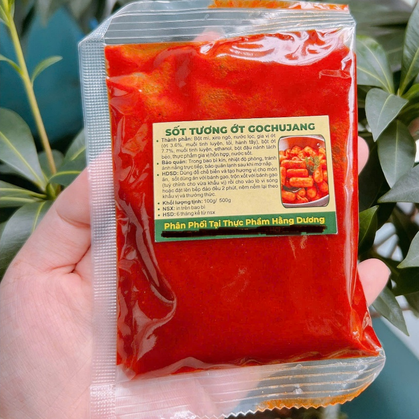 100G Sốt Cay Hàn Quốc_nấu Toppokki, mì cay,...