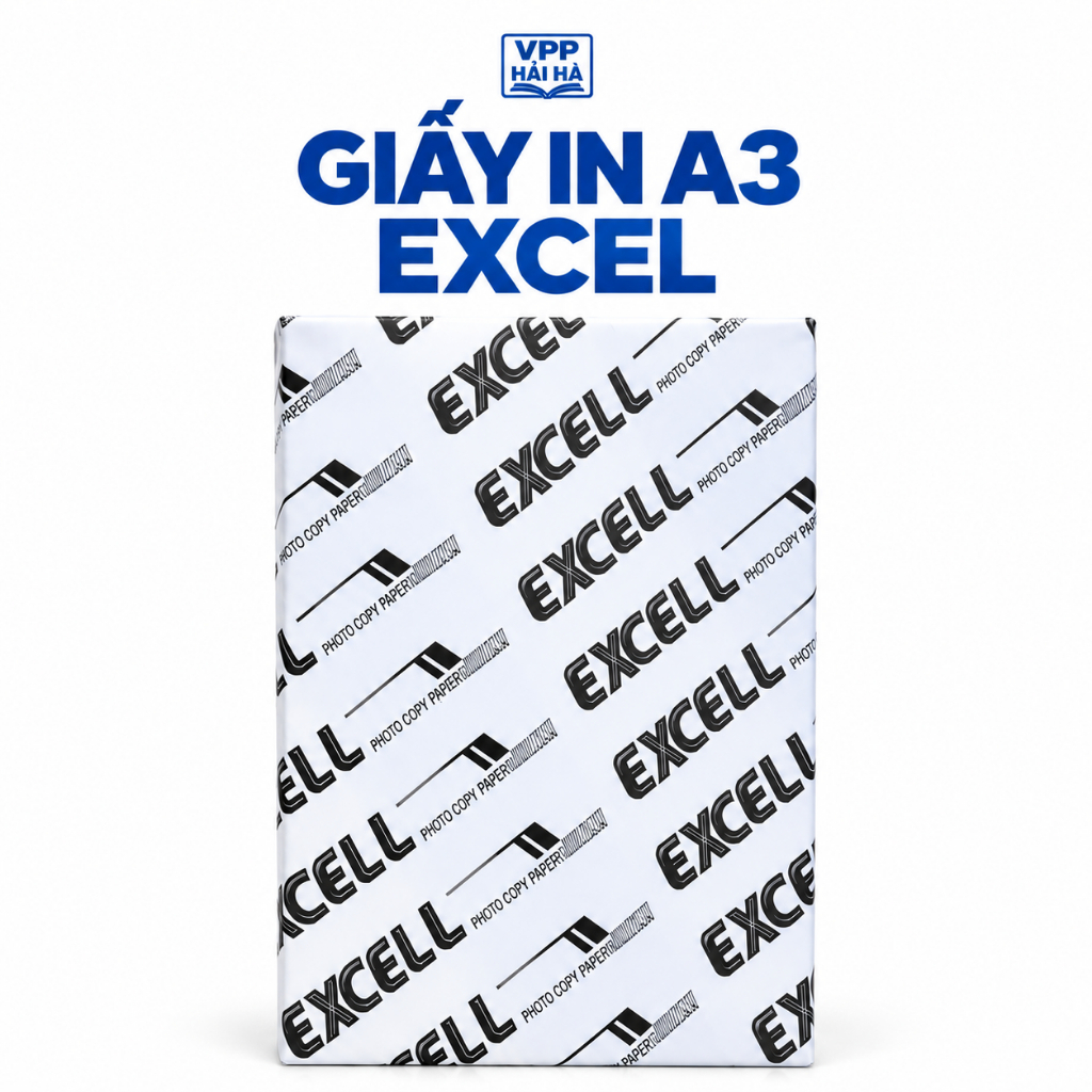 Giấy in A3 Excell 80gsm - 500 tờ
