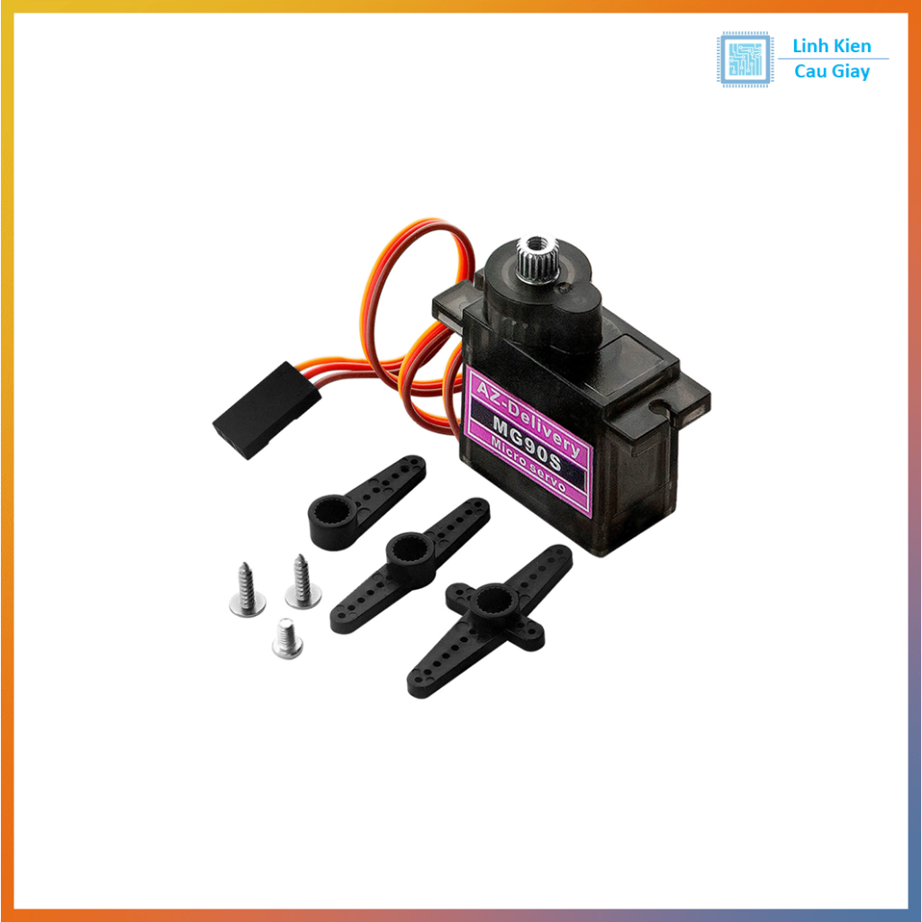 Động Cơ Servo MG90S Bánh Răng Kim Loại
