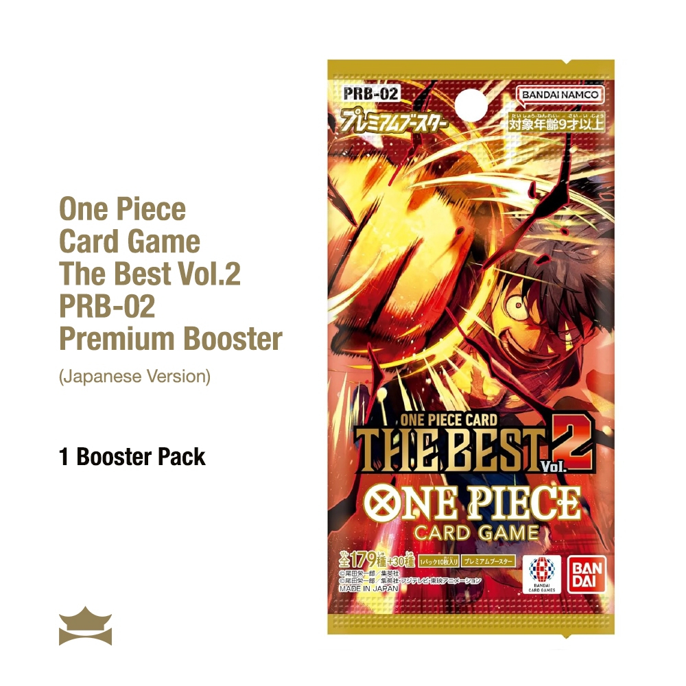 Thẻ bài One Piece Card Game The Best Vol.2 PRB-02 Premium Booster [Jan Ver]