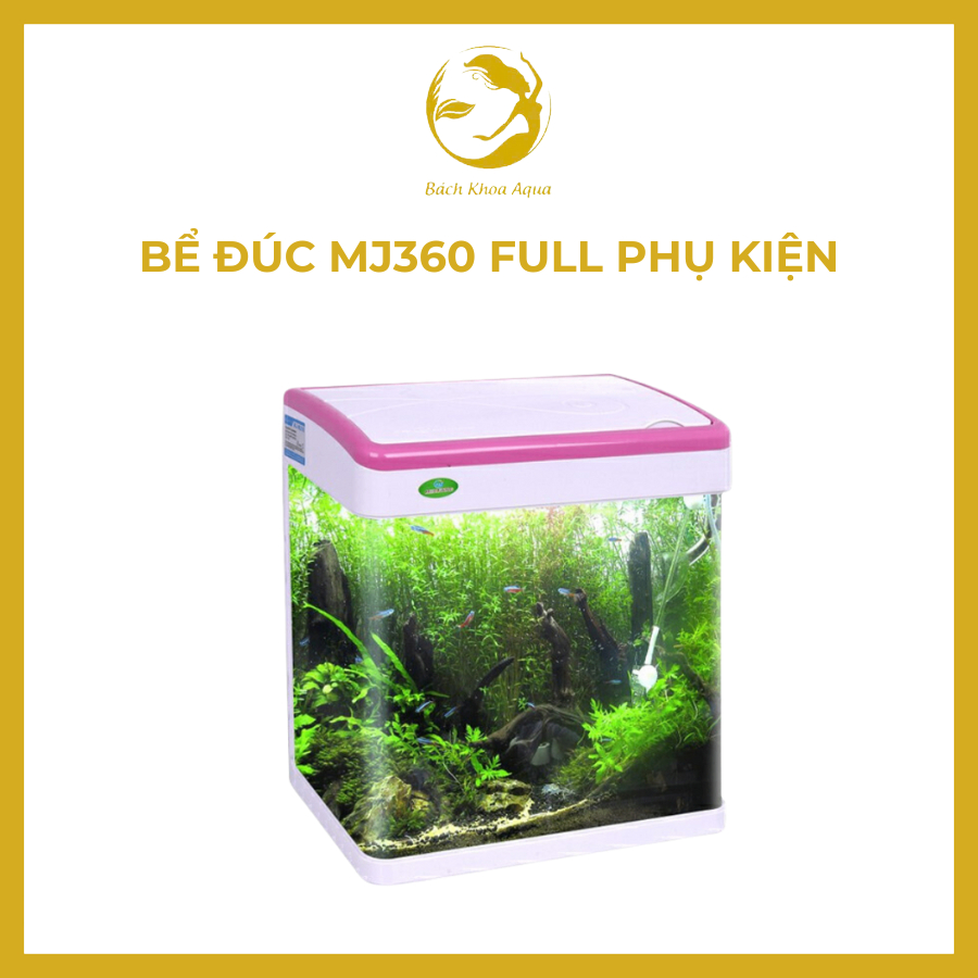 Bể đúc Mj360 - Bể đúc nguyên khối full phụ kiện, phù hợp phòng làm việc, phòng khách