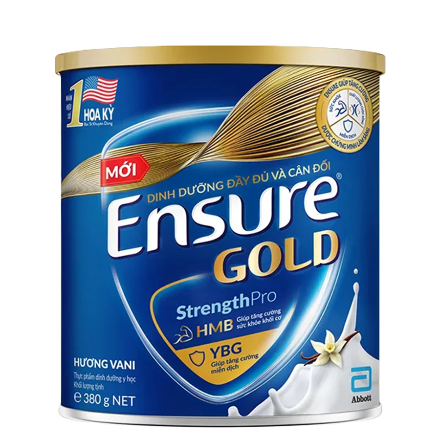 Sữa bột Abbott Ensure Gold 380G