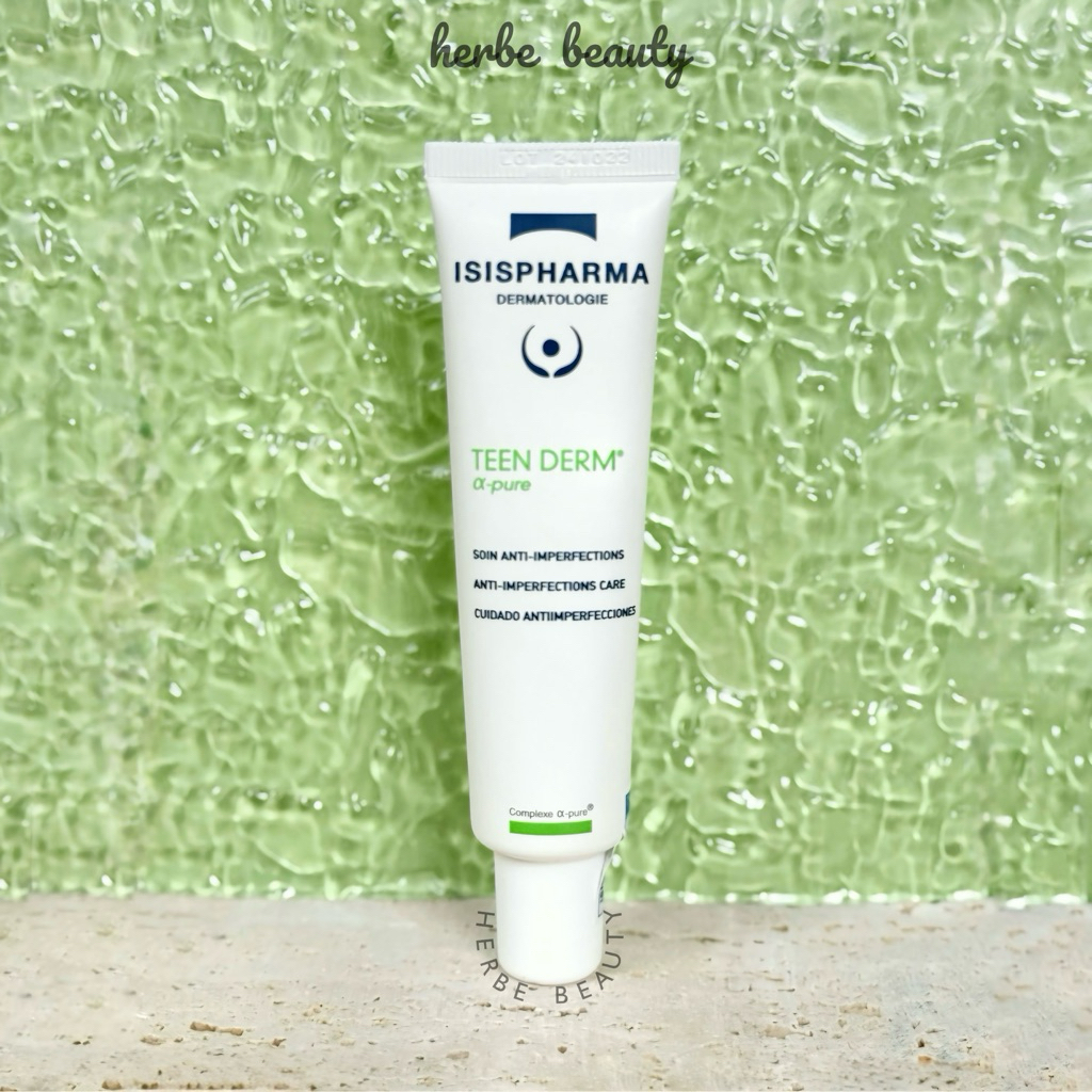 [CHÍNH HÃNG • Mẫu mới] Kem giảm mụn ISIS PHARMA TEEN DERM ALPHA PURE