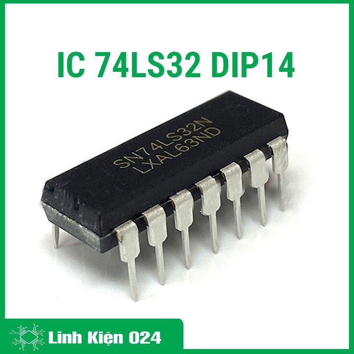 74LS32 Quad 2-input OR Gate DIP14