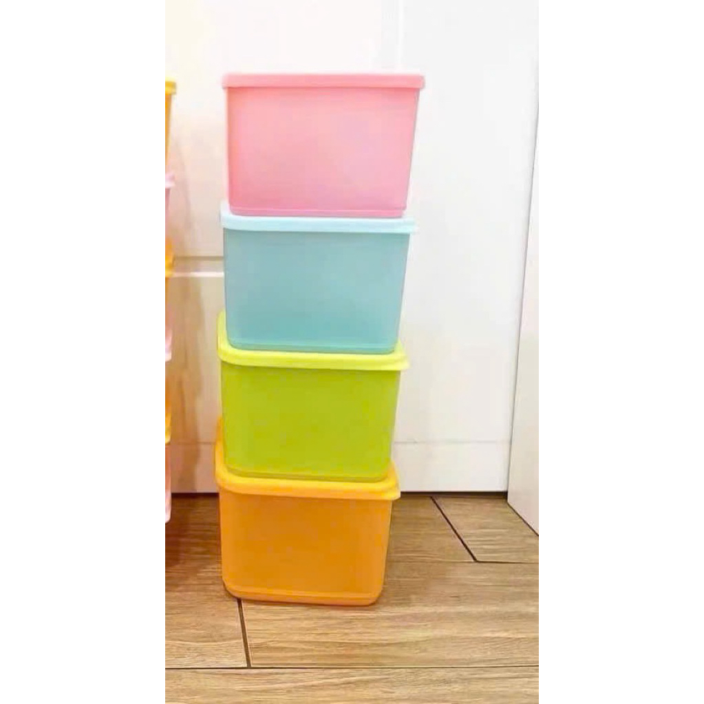 Sét 4 hộp Tup đựng thực phẩm ngăn mát 1000ml [KO VỎ HỘP]