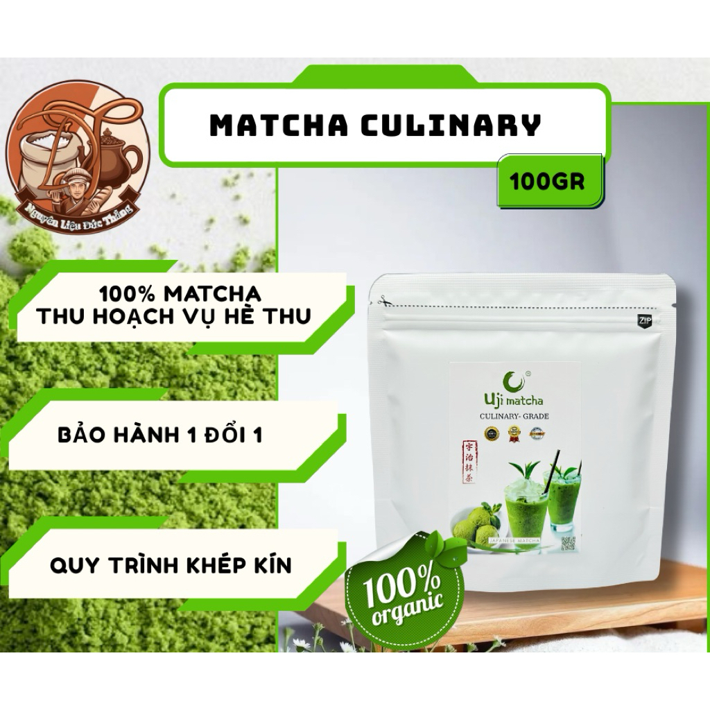 Bột Matcha Uji Culinary Grade