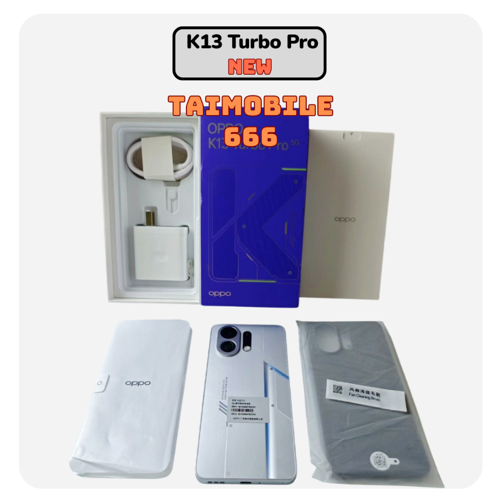 Điện thoại OPPO K13 Turbo Pro 12-256GB New Snapdragon 8s Gen 4