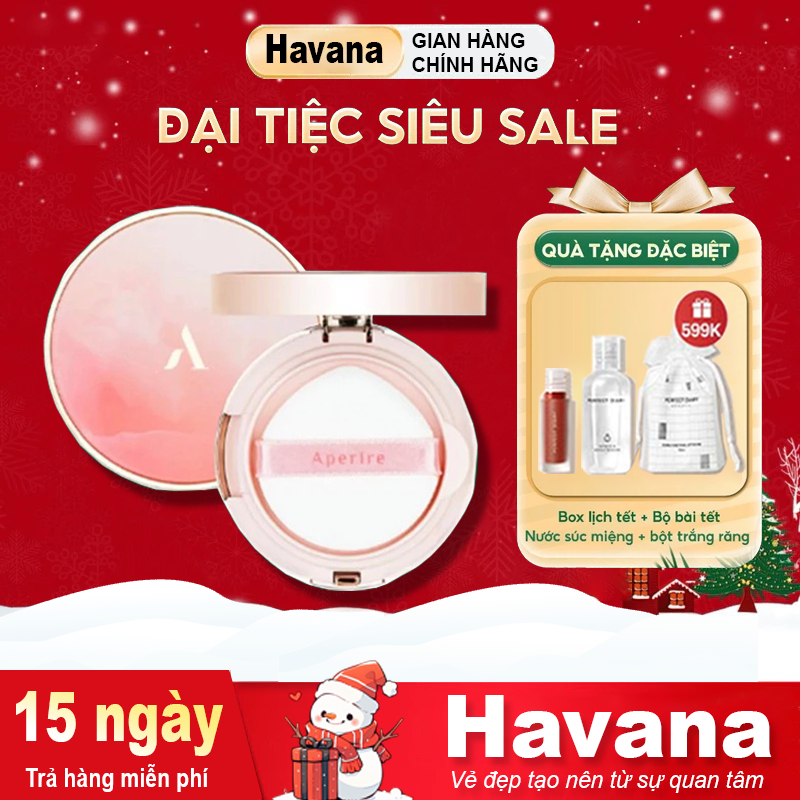Cushion Aperire Chống Nắng Che Phủ Hoàn Hảo Day Dream Cover Cushion SPF50+/PA++++