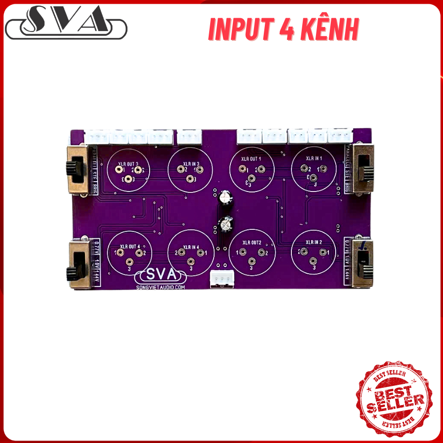 MẠCH INPUT 4 KÊNH D7000 - 1 MẠCH