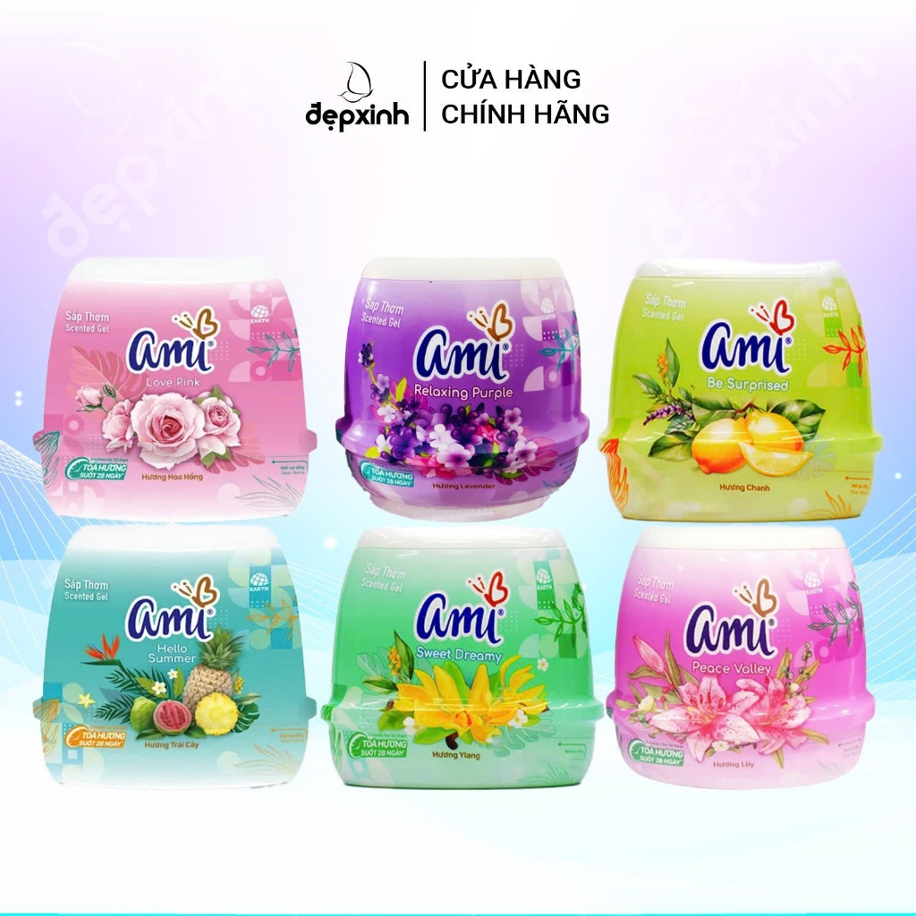 Sáp thơm Ami 200g -  Thơm tự nhiên, lưu hương lâu dài