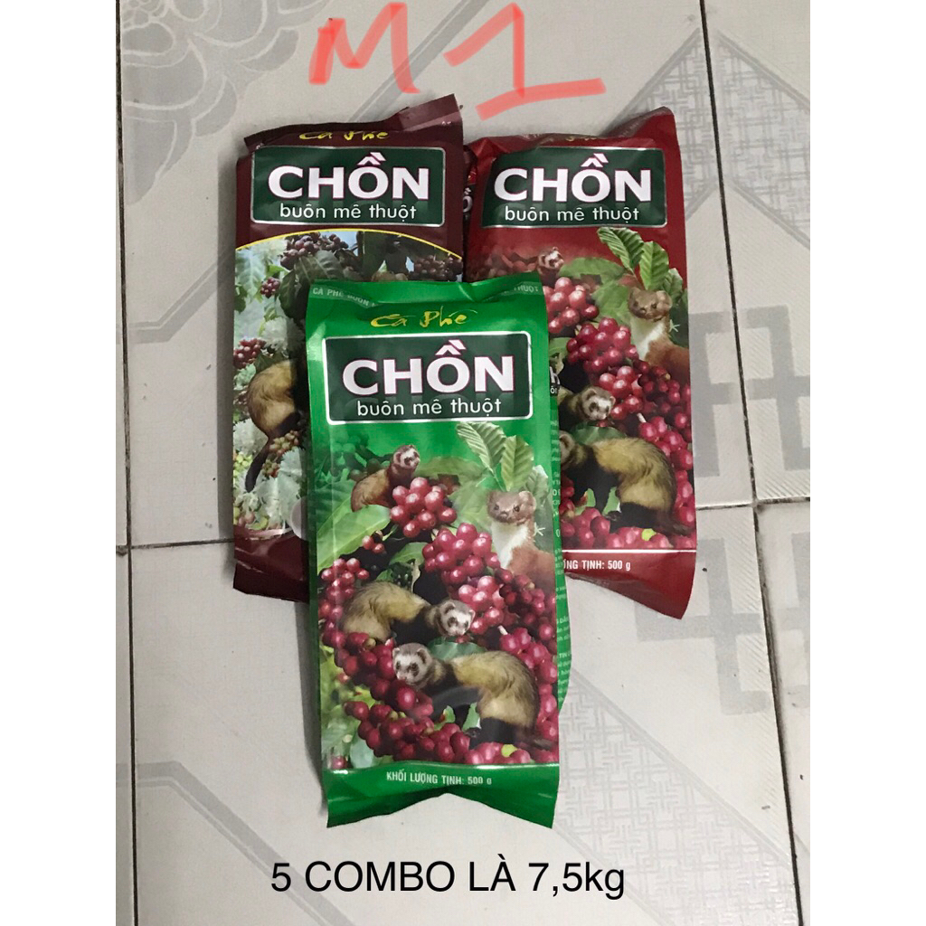 COMBO CÀ PHÊ CHO KHÁCH SỈ 7,5kg