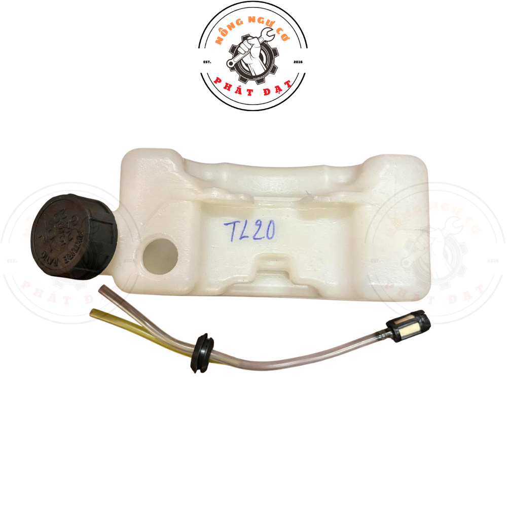 Bình xăng lớn máy cắt cỏ MITSUBISHI TL20, nhựa dày, cứng, bền, vừa khớp như zin
