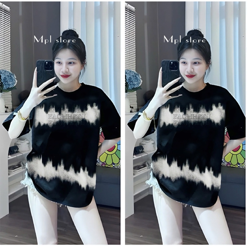( BST Hè 35-80kg ) Áo Thun Dập Nổi , Ao Thun In vẩy sơn , áo phông phom rộng Nam Nữ