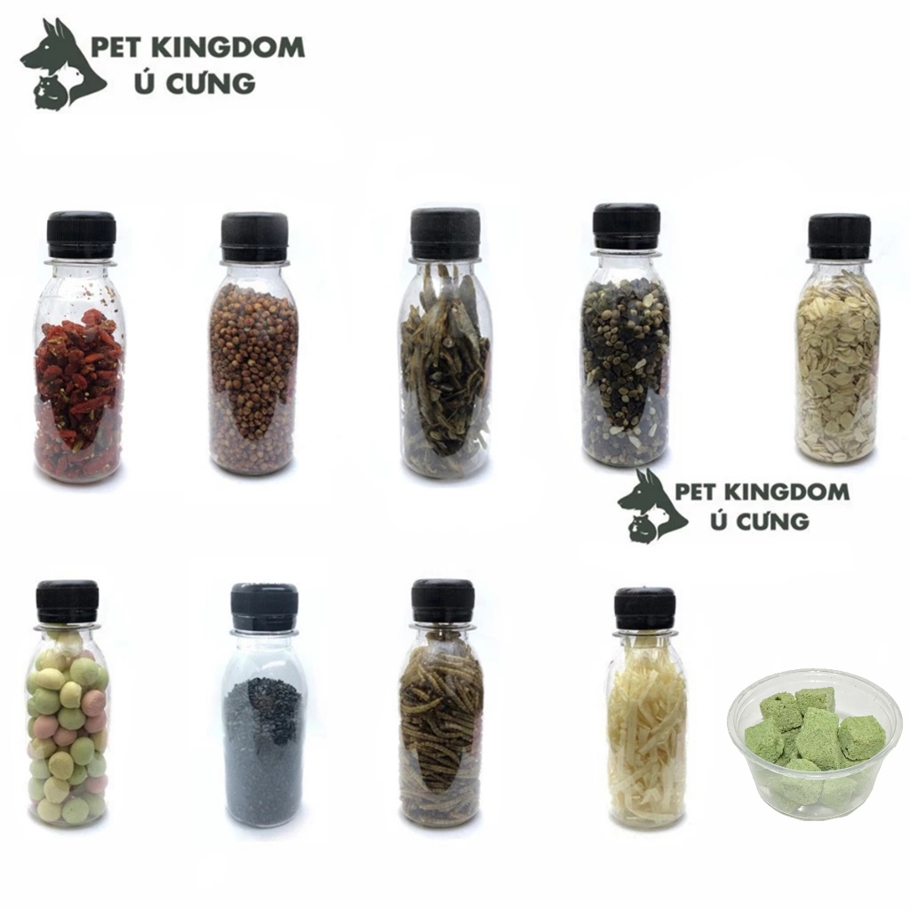 Combo Thức Ăn Cho Hamster 01 10 Lọ