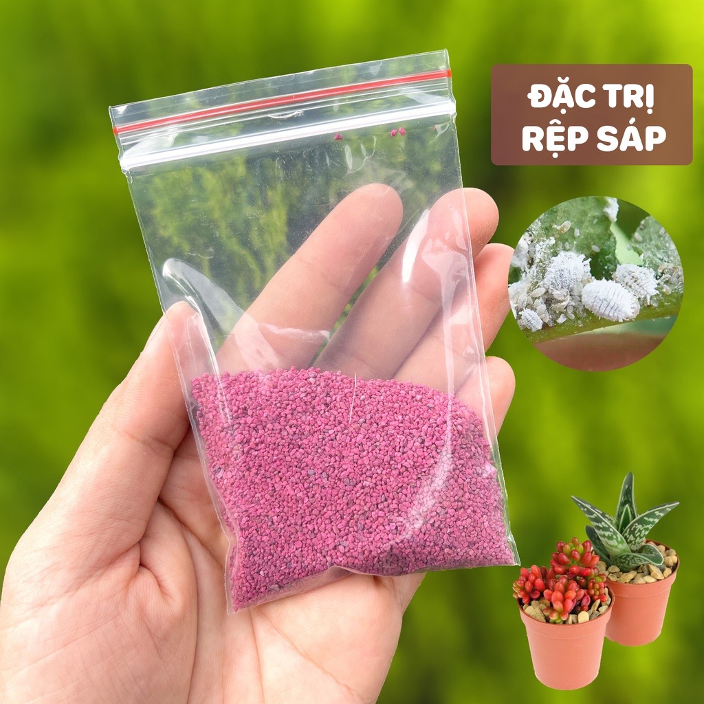 Bột tím trị rệp cho sen đá (50g)