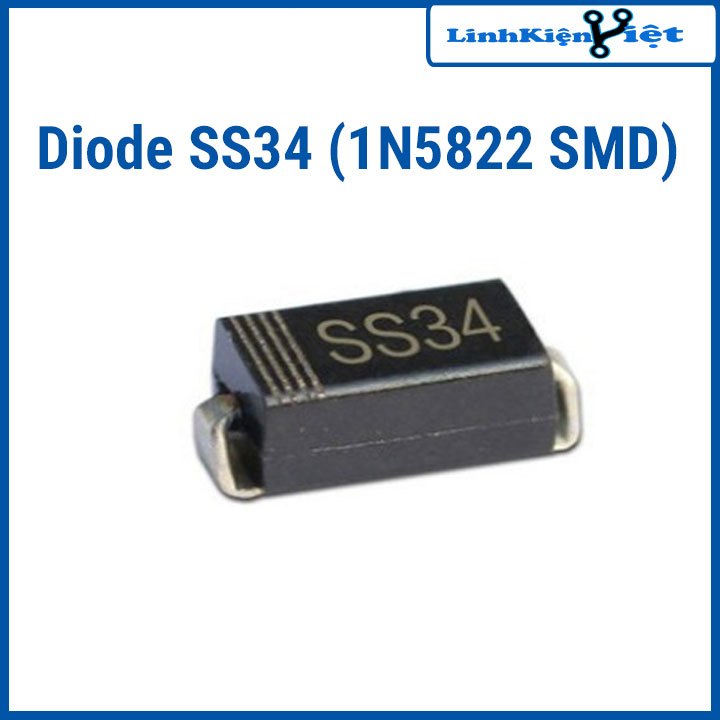 Diode SS34 (1N5822 SMD) Nhỏ Gọn