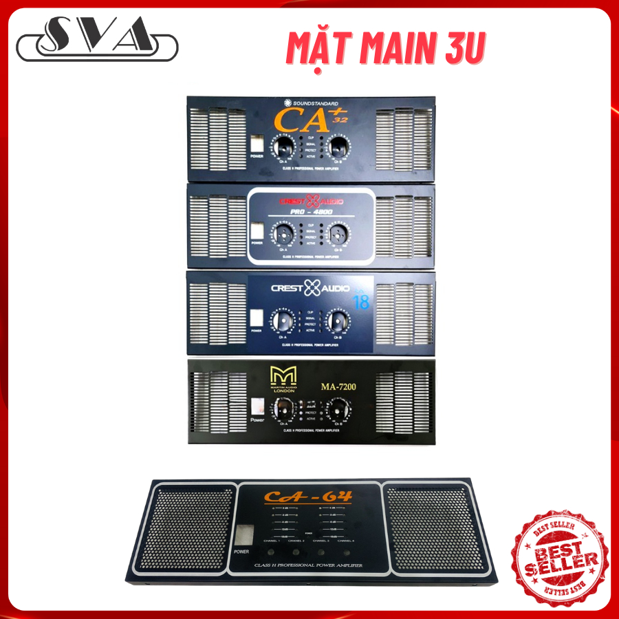 MẶT MAIN 3U KÈM NÚM VOLUME