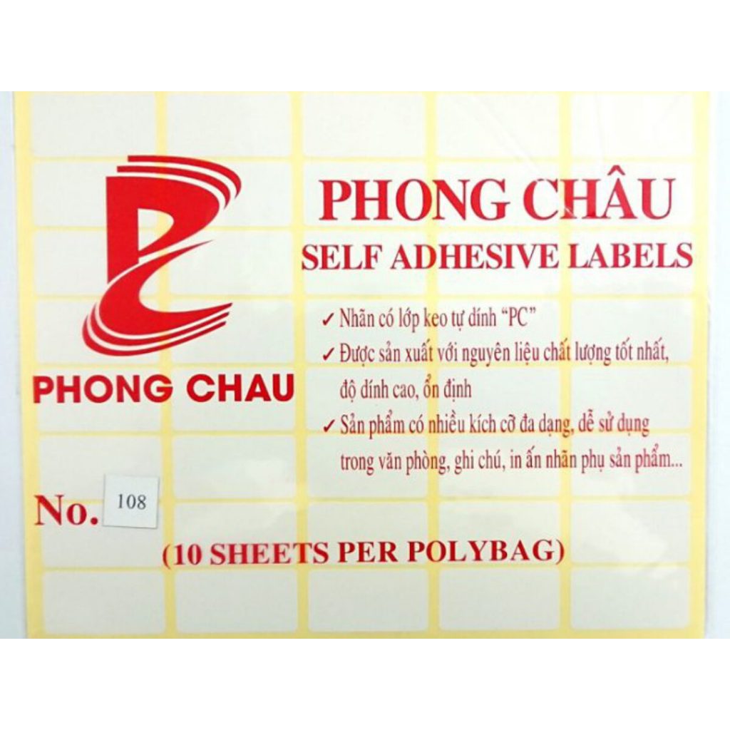 Decal Phong Châu A5 121/104