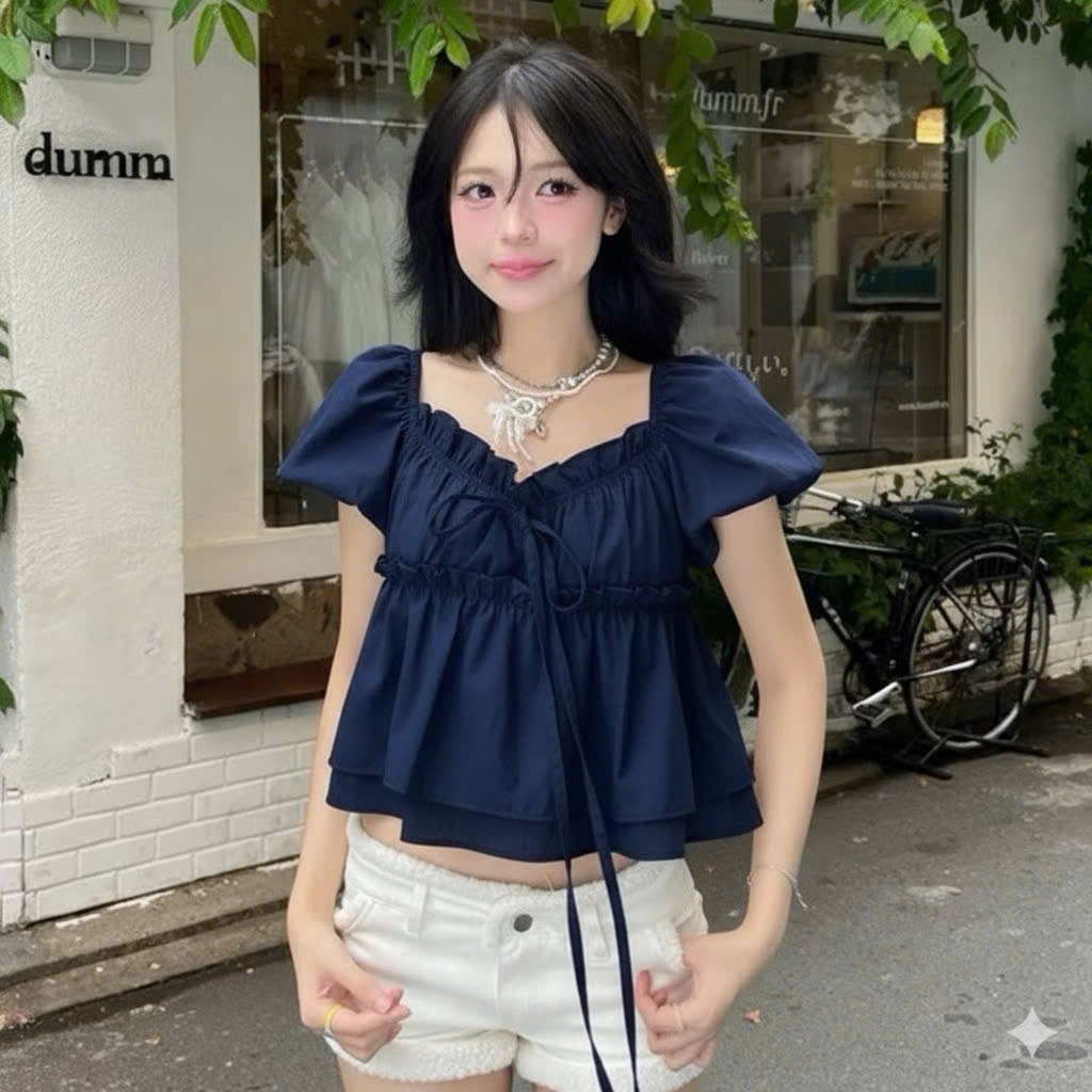 Áo baby doll bí xinh bèo BABI15