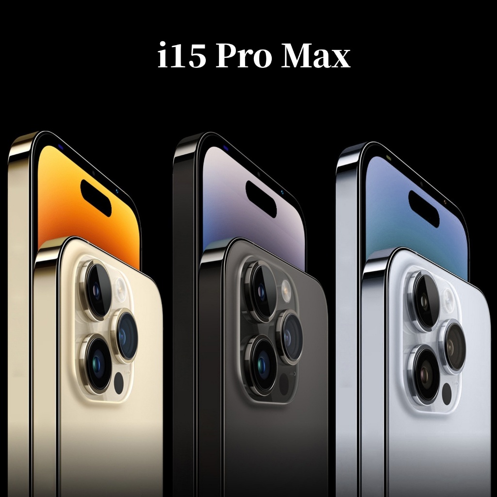 NEW i15 Pro Max điện thoại thông minh 6.7inch HD đt 16G/1TB cảm ứng điện thoại rẻ cho học sinh 3G/4G/5G giá rẻ SIM kép