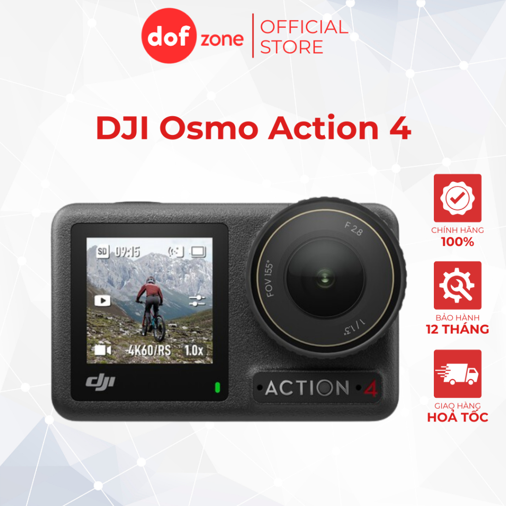 DJI Osmo Action 4 Camera - Bảo hành chính hãng 12 tháng