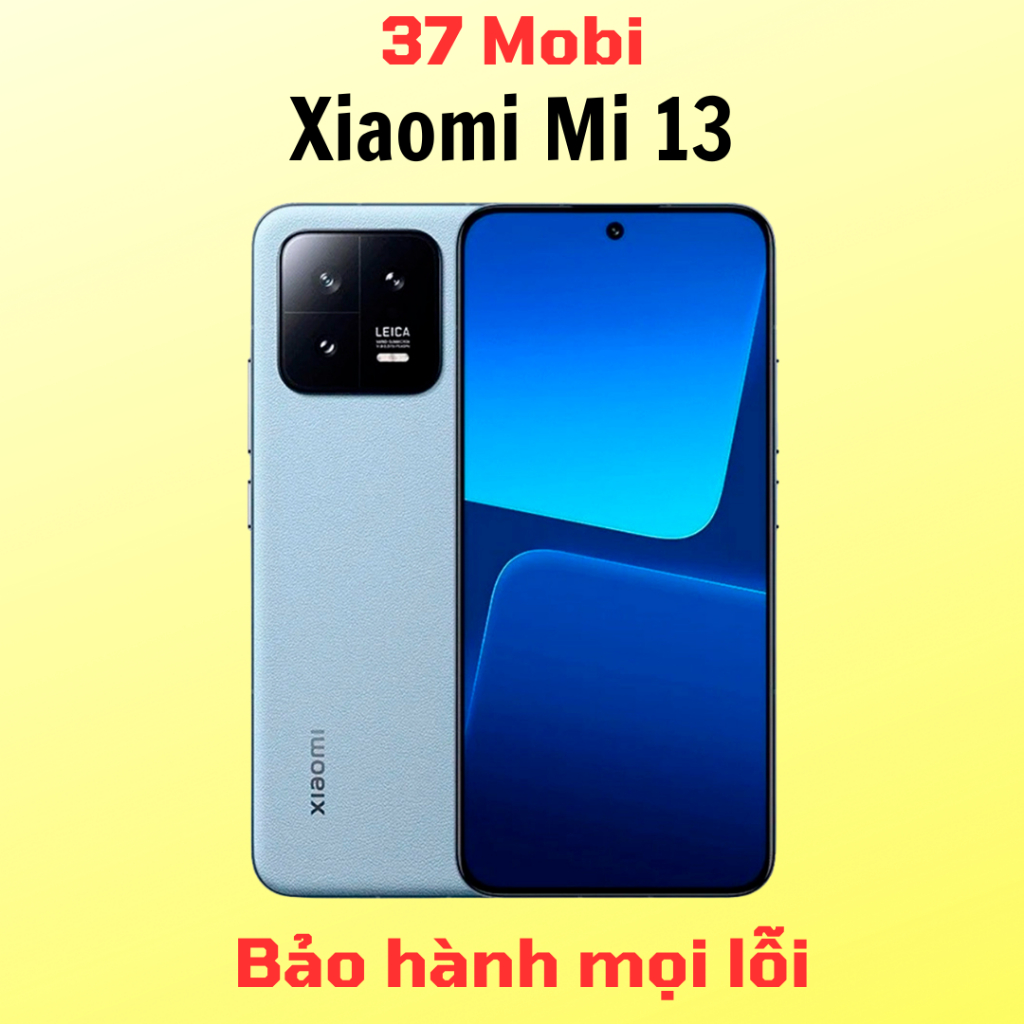 Điện thoại Xiaomi Mi 13 màn AMOLED 120Hz - Snapdragon 8 gen 2