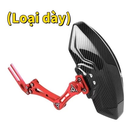 Dè chắn bùn vân carbon CNC loại xịn cho xe điện ko kèm lục giác