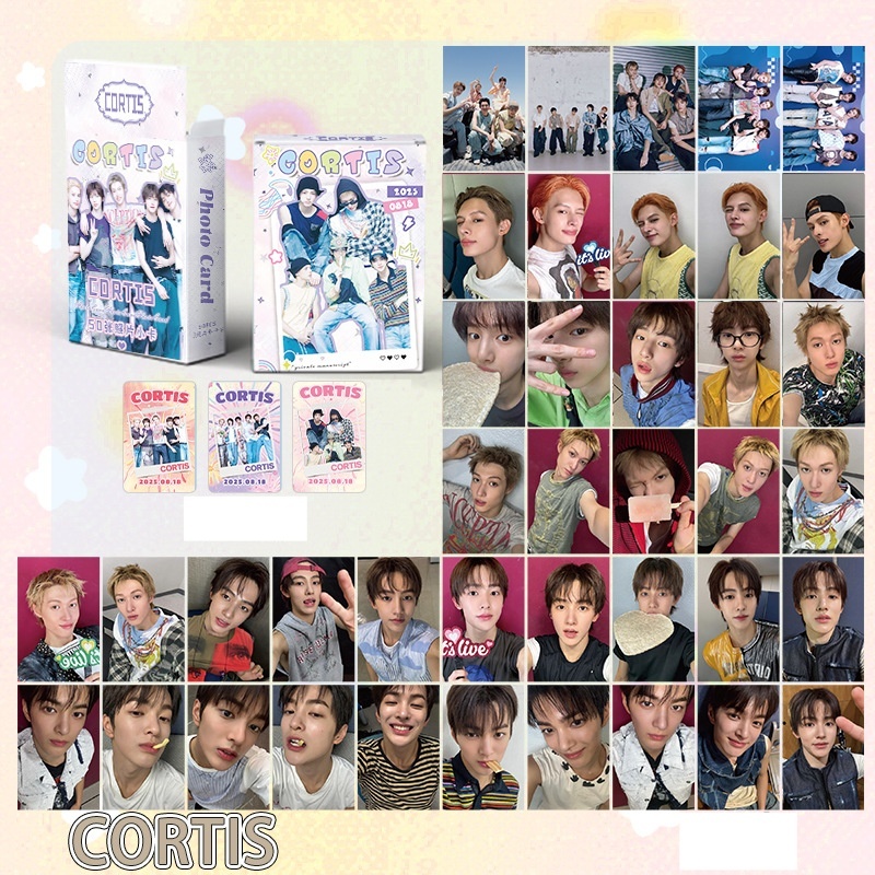 Set 50 photo card unoff Hologram CORTIS 2025