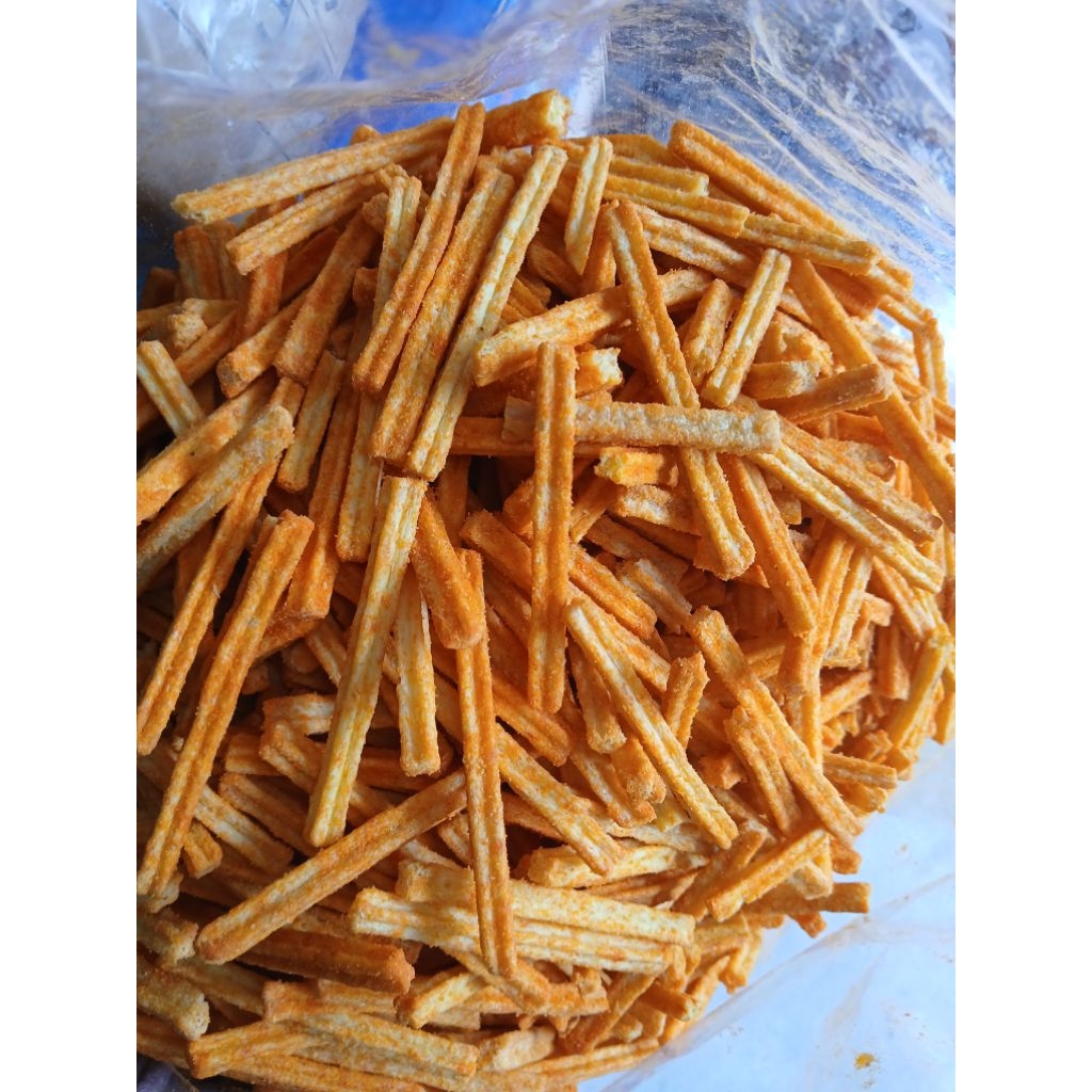 Bán sỉ 1kg Snack Que Phô Mai , Bim Ngó Sen vị phô mai thơm ngon