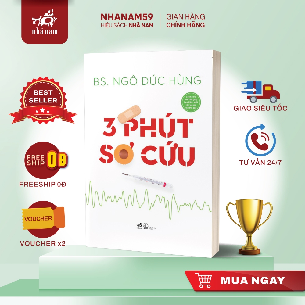 Sách - 3 phút sơ cứu (TB 2025)