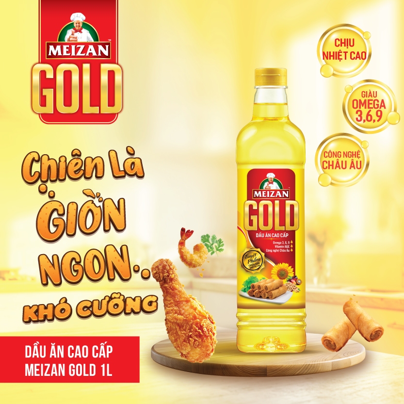 Dầu ăn cao cấp Meizan Gold 1L