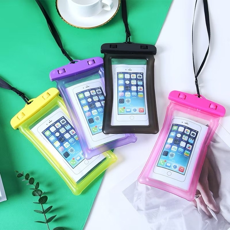 Túi Đựng Điện Thoại Chống Nước có Phao, Túi Đựng Điện Thoại Cảm Ứng Mang Du Lịch, Đi Bơi, Đi Mưa, Đi Biển